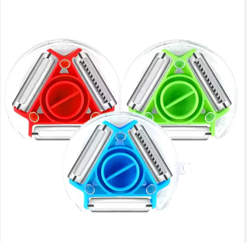 3-in-1 Kitchen Peeler & Planer Tool for Fruits and Vegetables WEM Support (www.WEM.support)