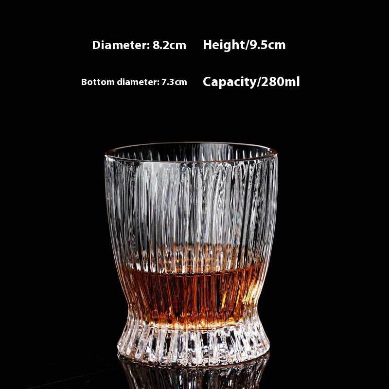 Crystal Whiskey Shot Glass Set WEM Support (www.WEM.support)