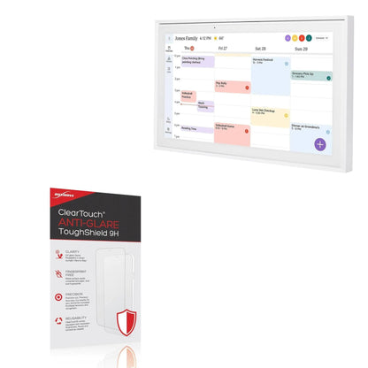 BoxWave Screen Protector Compatible with Skylight Calendar (15 inch) - ClearTouch Crystal (2-Pack), HD Film Skin - Shields from Scratches HejK.com