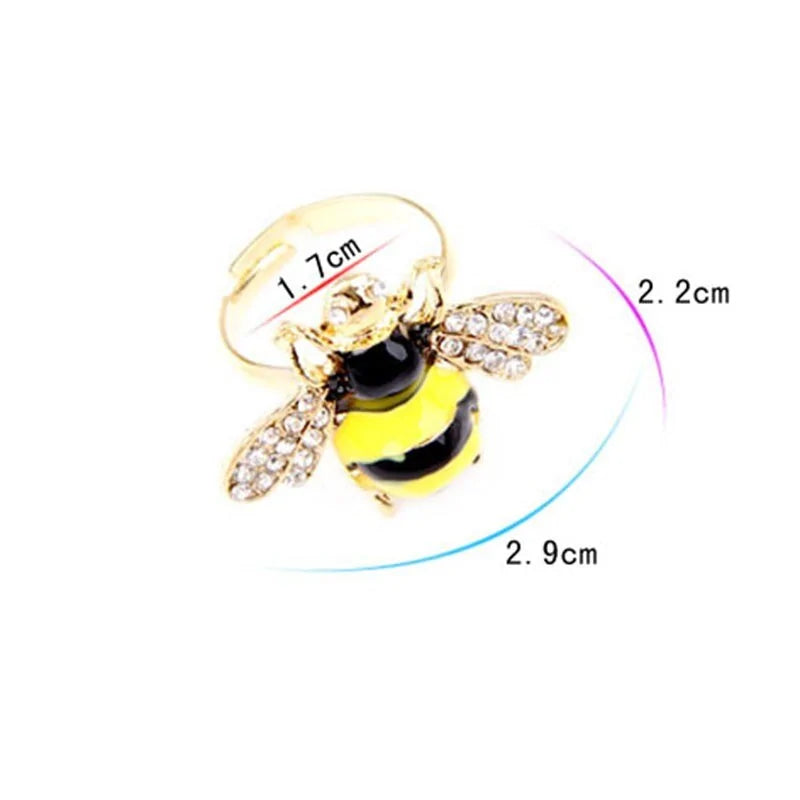 Bee Brooch Ring WEM Support (www.WEM.support)