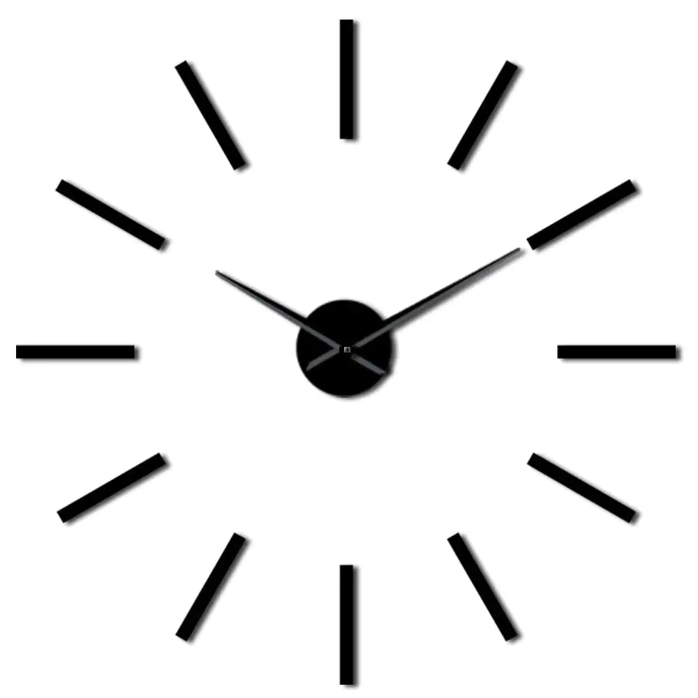 Minimalistic DIY Wall Clock WEM Support (www.WEM.support)