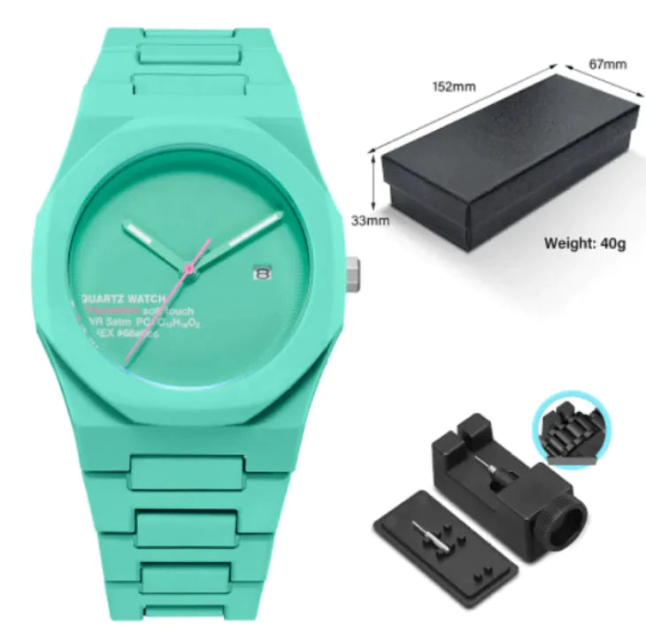 AquaRetro Sports Quartz Watch WEM Support (www.WEM.support)