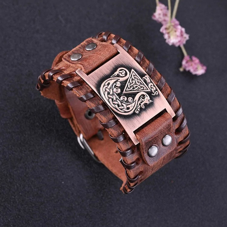 Odin Triangle Pirate Ship Bracelet WEM Support (www.WEM.support)