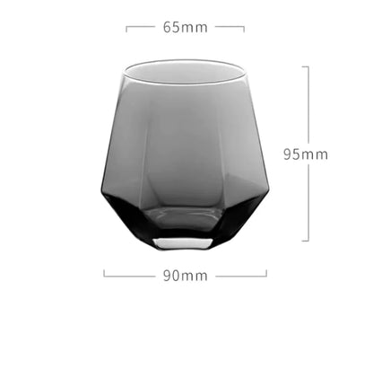 Six-Row Glass Cold Water Bottle