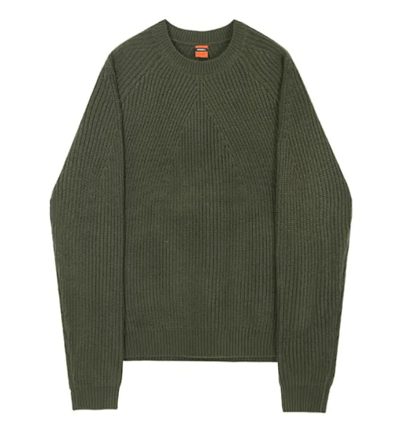 Men's Solid Color Sweater Coat