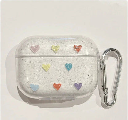 Sparkling Pink Love Headset Cover HejK.com