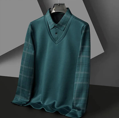 Men's Korean Plaid Shirt WEM Support (www.WEM.support)