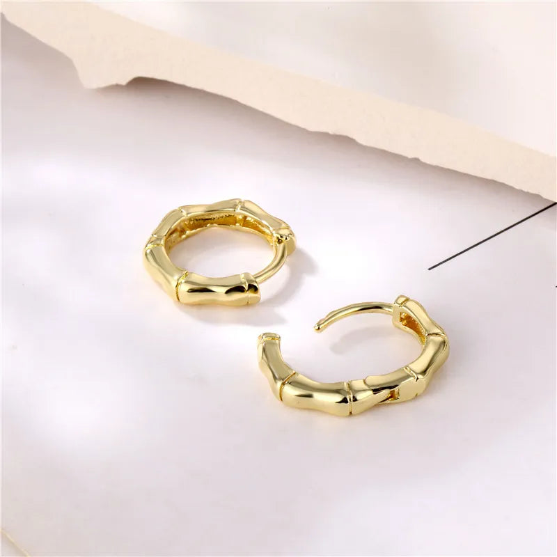Simple Hexagonal Wild Personality Fashionable Earrings WEM Support (www.WEM.support)