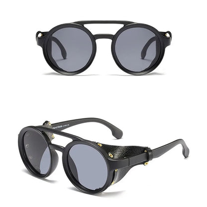 Retro Steampunk Goggles Sunglasses WEM Support (www.WEM.support)