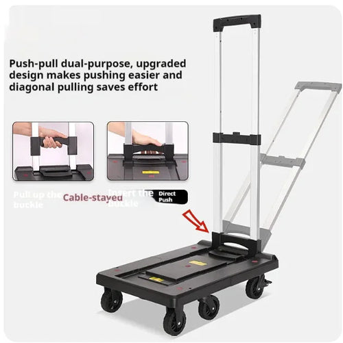Fold Portable Hand Trolley WEM Support (www.WEM.support)