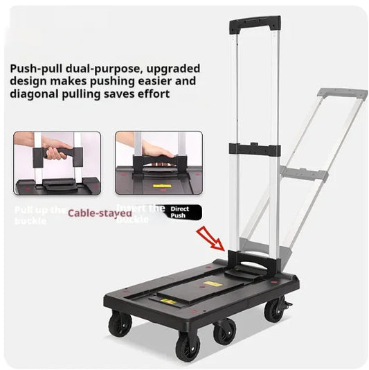 Fold Portable Hand Trolley WEM Support (www.WEM.support)