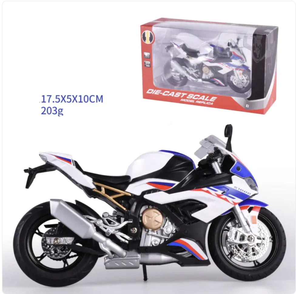 Alloy Sports Motorcycle Toy – Kids' Simulation Model WEM Support (www.WEM.support)