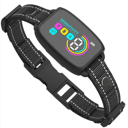 Smart Rechargeable Anti-Bark Dog Collar with HD Display & Waterproof Design WEM Support (www.WEM.support)