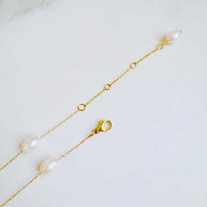 Esther Freshwater Pearl Necklace WEM Support (www.WEM.support)