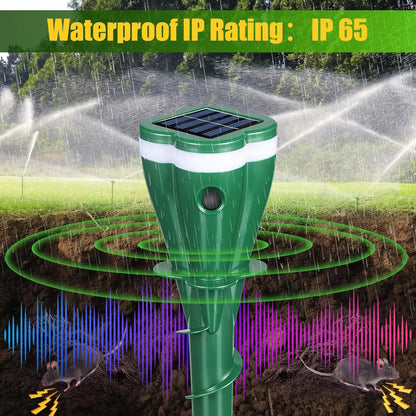 Repelente Solar para Roedores e Cobras para Áreas Externas