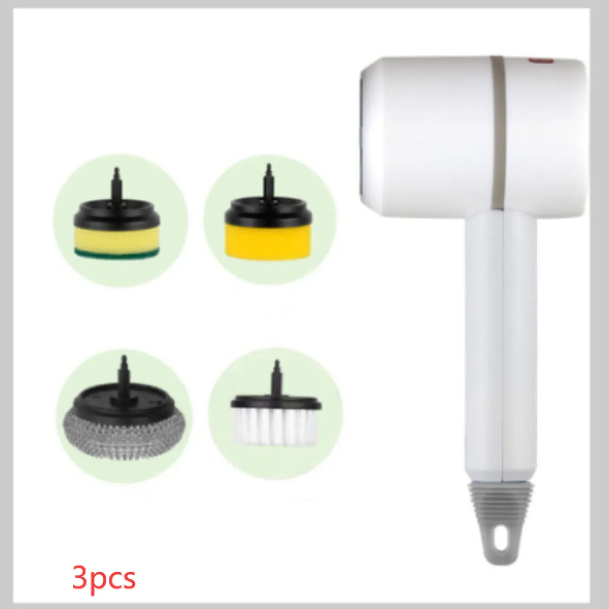 Electric Cleaning Brush Multifunctional Scouring Pad WEM Support (www.WEM.support)