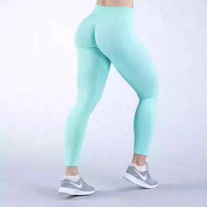 Three-stage Hip Lifting Seamless Low Waist Yoga Trousers Fitness WEM Support (www.WEM.support)