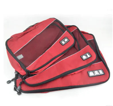BAGSMART 3-Piece Packing Cube Travel Bag Organizer Set WEM Support (www.WEM.support)