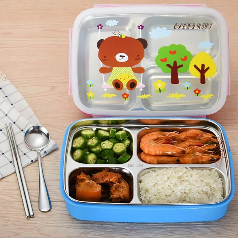 Süße Edelstahl Bento Lunchbox WEM Support (www.WEM.support)