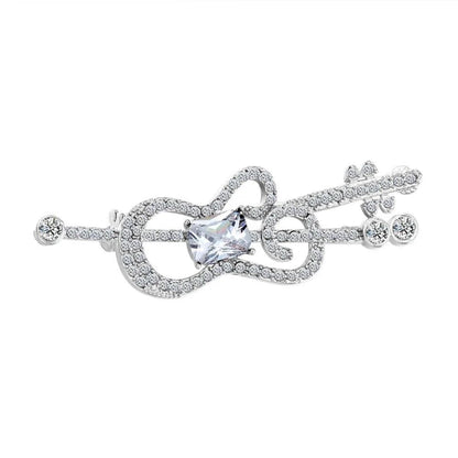 Pearly Flower Swath Brooch WEM Support (www.WEM.support)