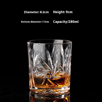 Crystal Whiskey Shot Glass Set WEM Support (www.WEM.support)