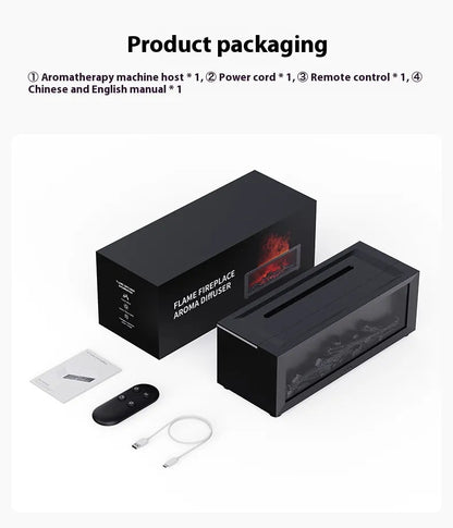 3D Fireplace Humidifier WEM Support (www.WEM.support)