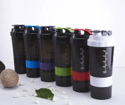 500ml Double Layer Plastic Shaker Cup - HejK.com Marketplace LLC