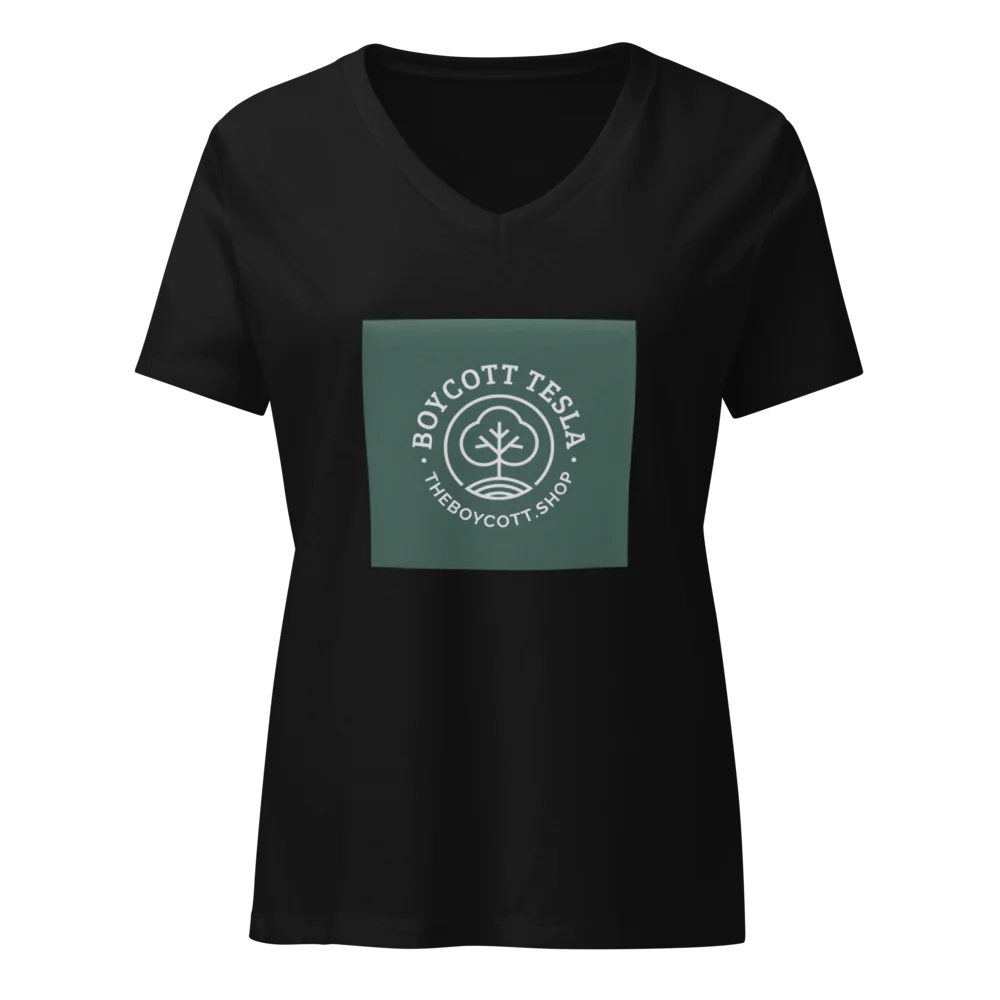 Camiseta Casual V - Neck para Mujer | Bella Canvas - Catch Cards