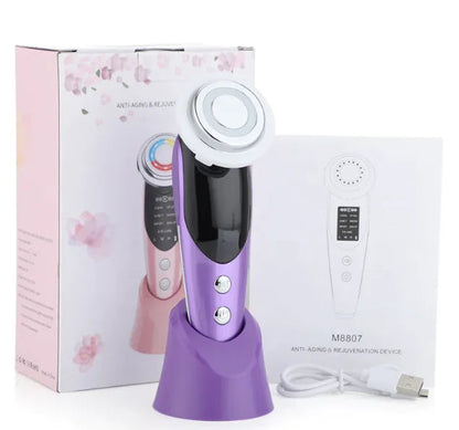 EMS Micro-current Color Light Skin Rejuvenation Instrument WEM Support (www.WEM.support)