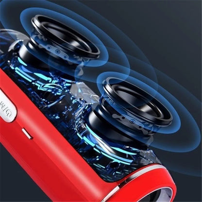 Bluetooth 5.1 Speaker Wireless Waterproof Outdoor Stereo LOUD Bass USB/TF Strap WEM Support (www.WEM.support)