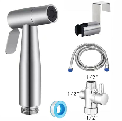 304 Stainless Steel Toilet Spray Gun Set WEM Support (www.WEM.support)