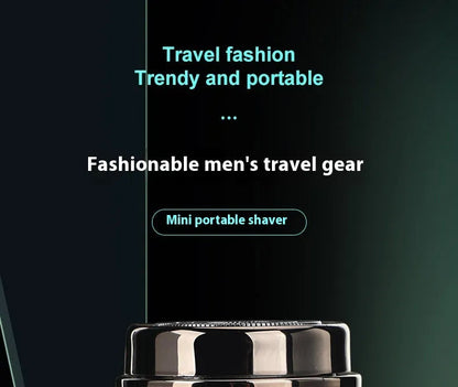 Rechargeable Washable Travel Men's Shaver WEM Support (www.WEM.support)