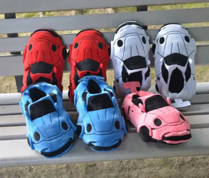 Car Plush Indoor Slippers HejK.com