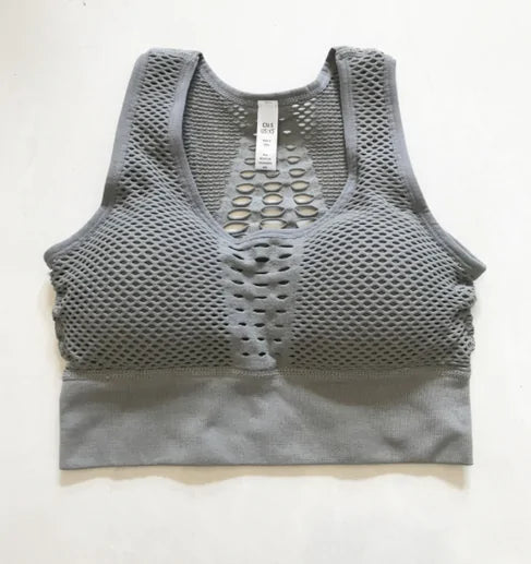 Mesh Racerback Workout-Top WEM Support (www.WEM.support)