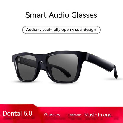 Smart Glasses Black Technology Headset Bluetooth Sunglasses WEM Support (www.WEM.support)