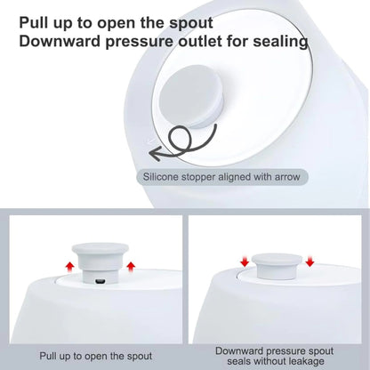 Portable Dog Water Bottle WEM Support (www.WEM.support)