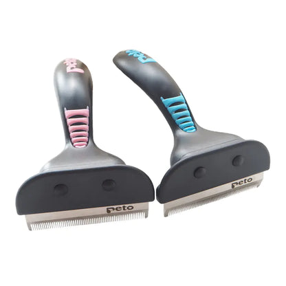 Cat Grooming Brush and De-shedding Tool for Fur