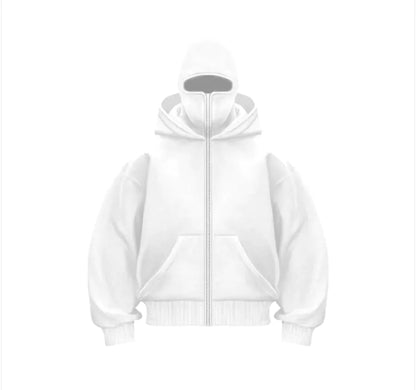 Fleece-Lined Dual Hood Sweatshirt