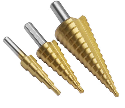 Conjunto de Serra e Brocas Escalonadas (6 Peças)