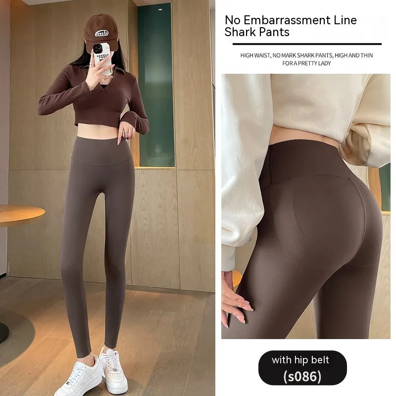 Fleece-lined Thick High Waist Hip Lift Leggings For Women WEM Support (www.WEM.support)