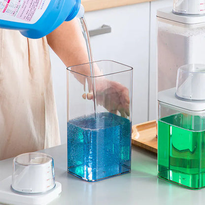 Recipiente para Detergente Transparente