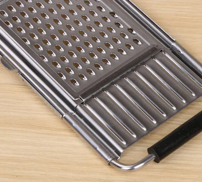 Stainless Steel Grater, Vegetable And Fruit Slicer, Peeler WEM Support (www.WEM.support)