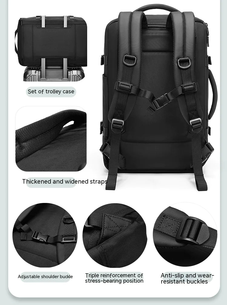 ProTraveler Waterproof Backpack WEM Support (www.WEM.support)