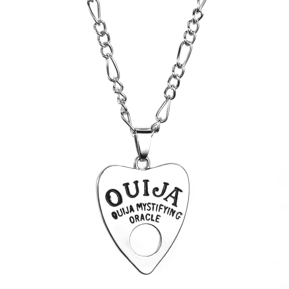 Ouija Pendant Chain Necklace WEM Support (www.WEM.support)