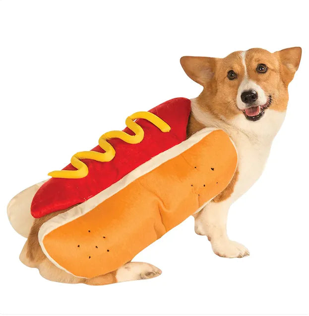 Pet Hot Dog Halloween Outfit