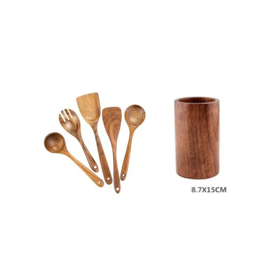 Culinary Essentials Wooden Spatulas WEM Support (www.WEM.support)