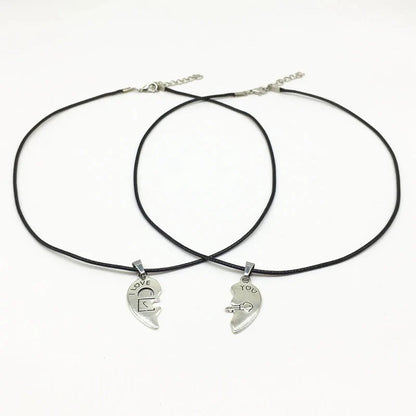 Couple Necklace In Silver WEM Support (www.WEM.support)