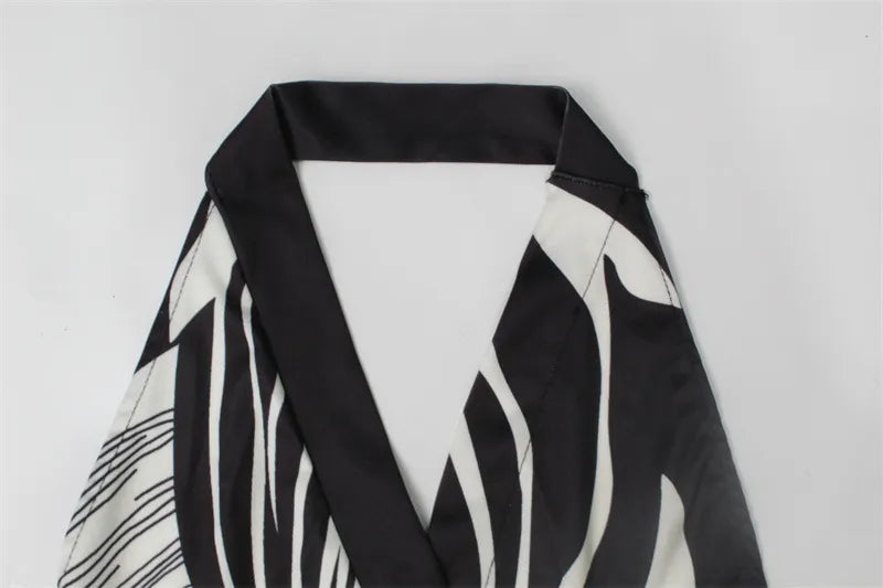 Nordic Style Halter Bare Back Dress HejK.com