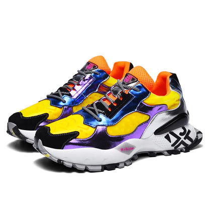 Autumn New Trendy Colorful Dad Sneakers for Men