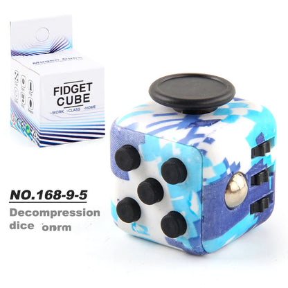 Cubo de Decompressão Fidget de 6 Lados
